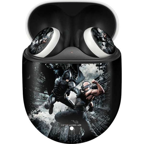The Dark Knight Rises Batman and Bane Fighting Google Pixel Buds Skin